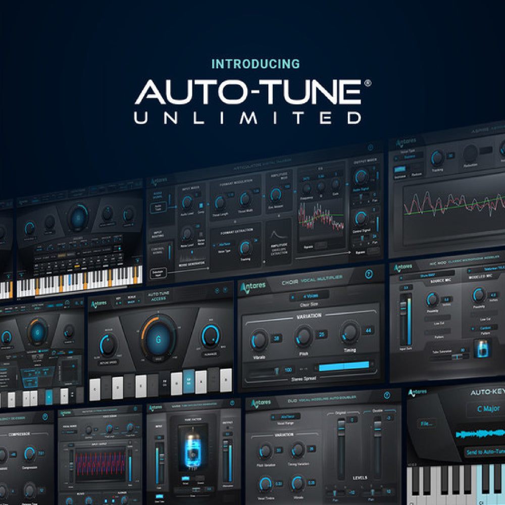 Antares AutoTune Unlimited + Vocal Prep Promo