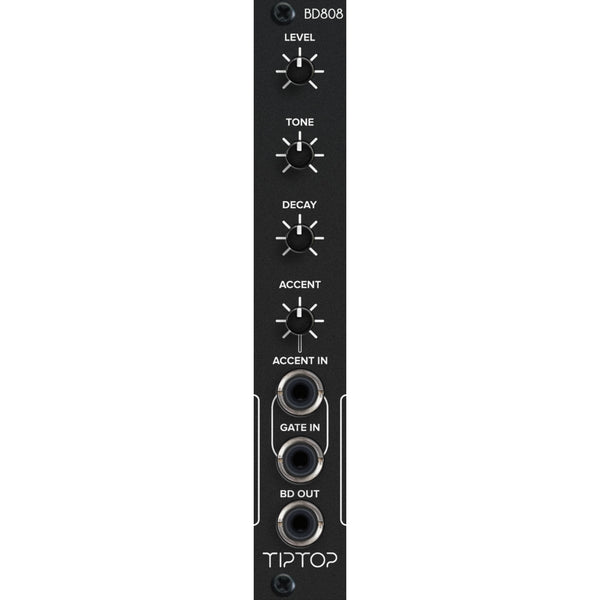 Tiptop BD808 TR808 Bass Drum Generator Black