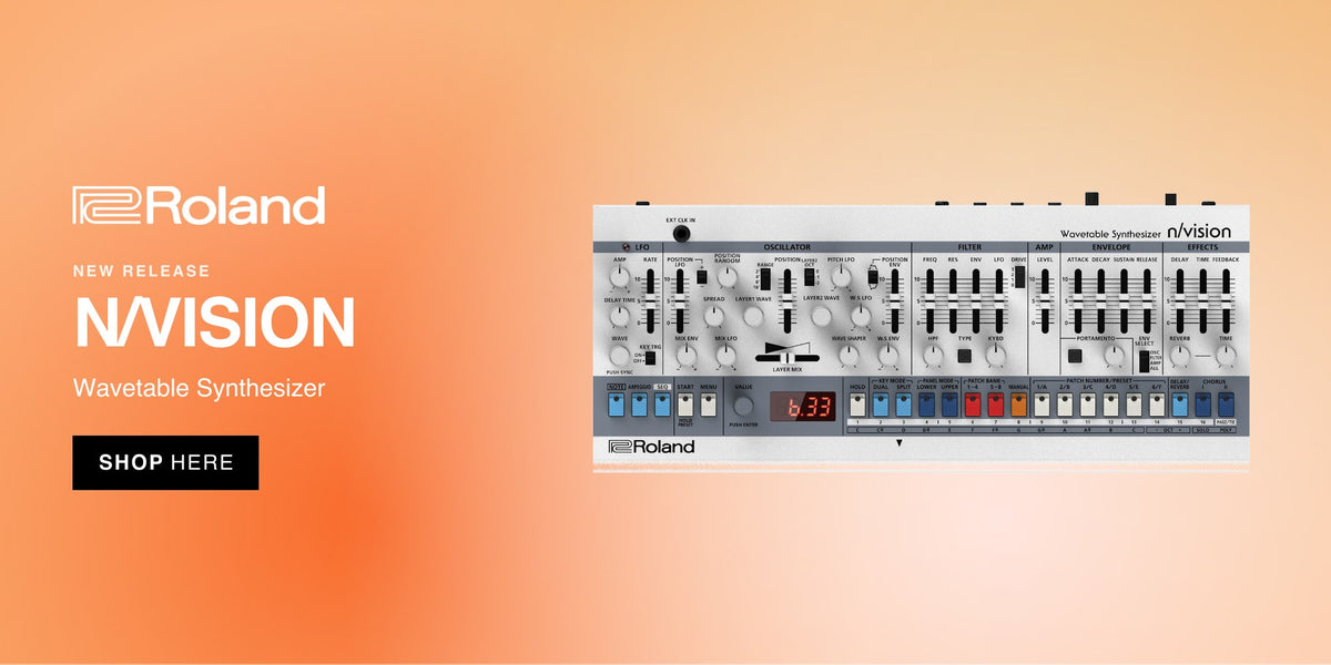 New release: Roland n/vision - Wavetable Synthesizer at Moog Audio