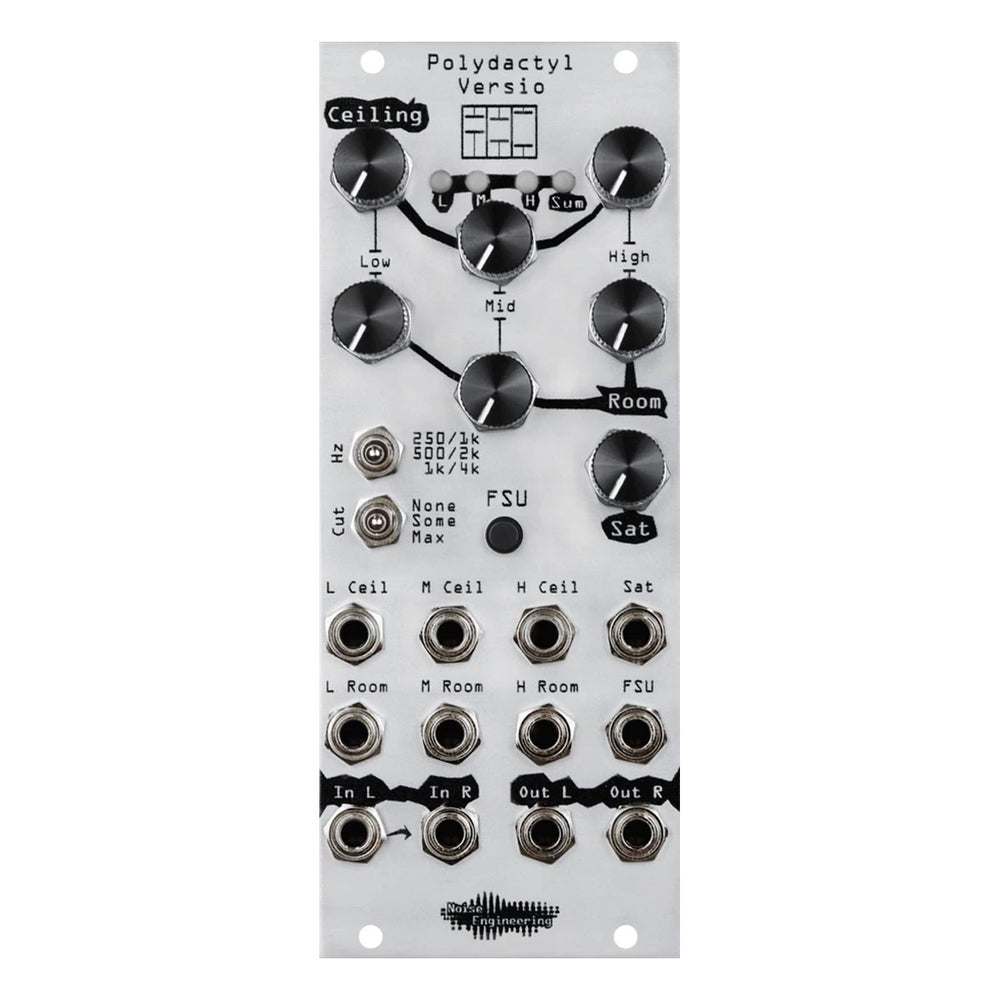 Noise Engineering Polydactyl Versio Dynamic Saturator Silver