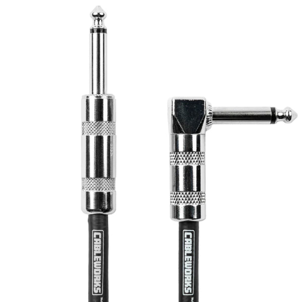 Gator GCWH-INS-20RAQT Strt To Ra Instrument Cable 20Ft