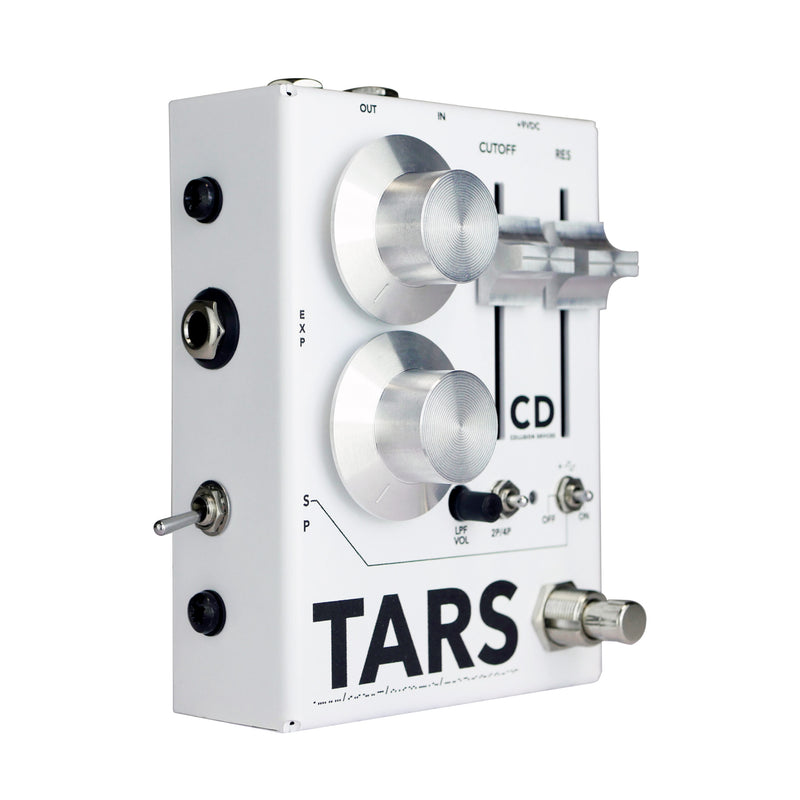 Collision Devices Tars Silver - White Fuzz & Filter Pedal