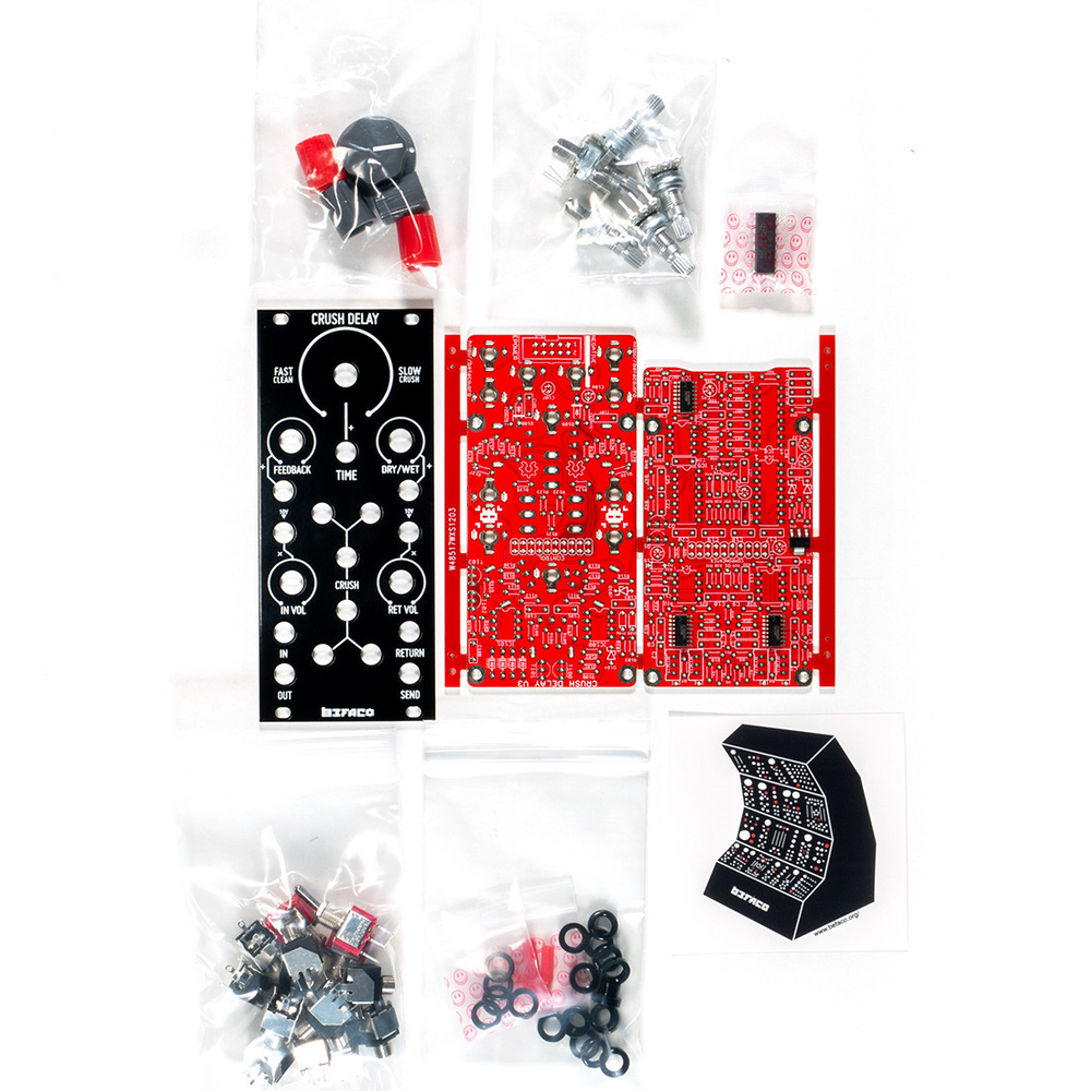 Befaco Crush Delay v3 Echo Delay Partial Kit