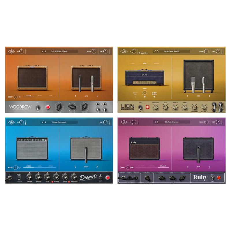 Universal Audio UAD Guitar Bundle