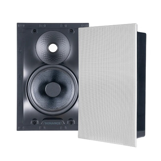 Sonance VX66 TL Rectangle Thin-Line In-Wall Speaker 6in (Pair)