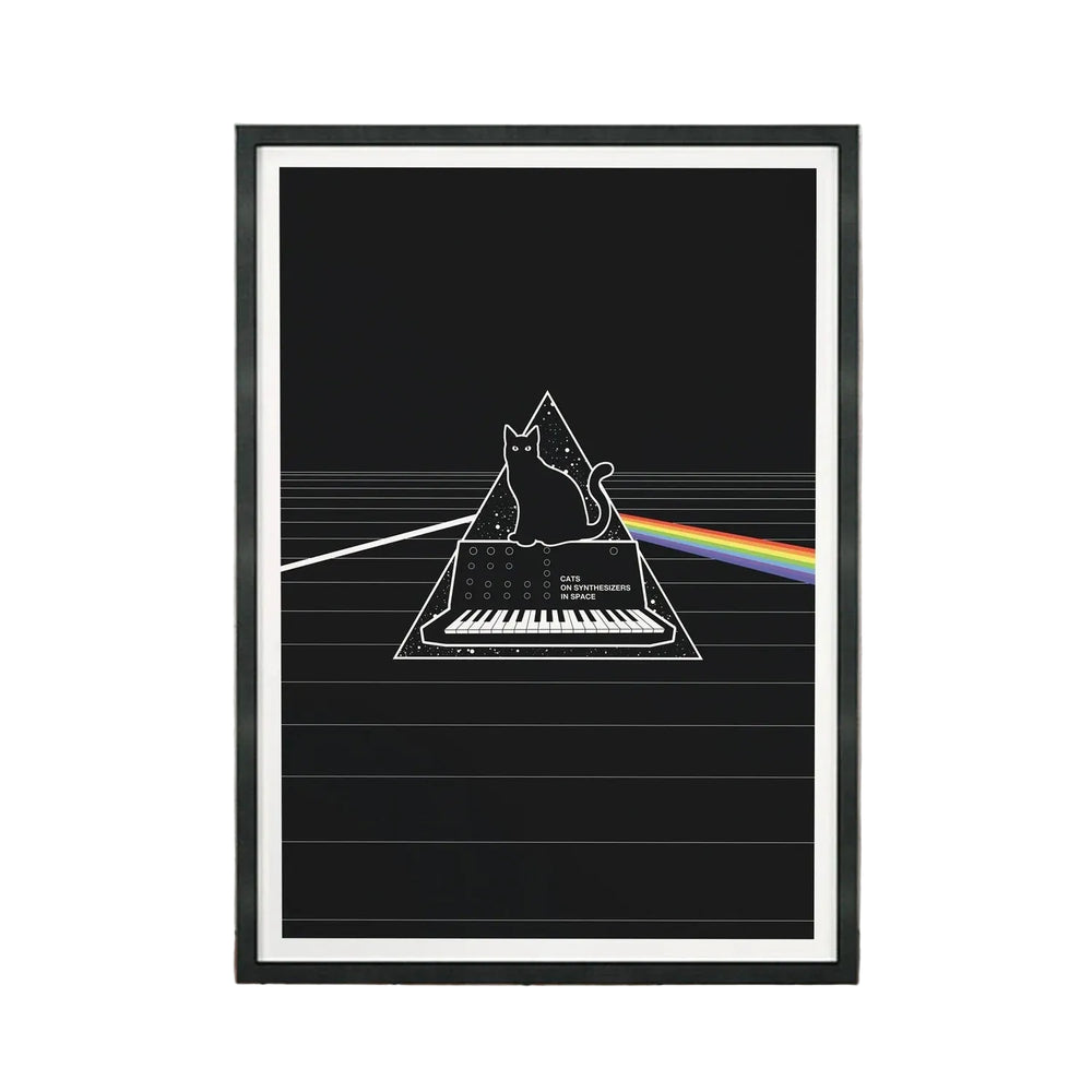 Cats On Synthesizers In Space -  Prism Poster