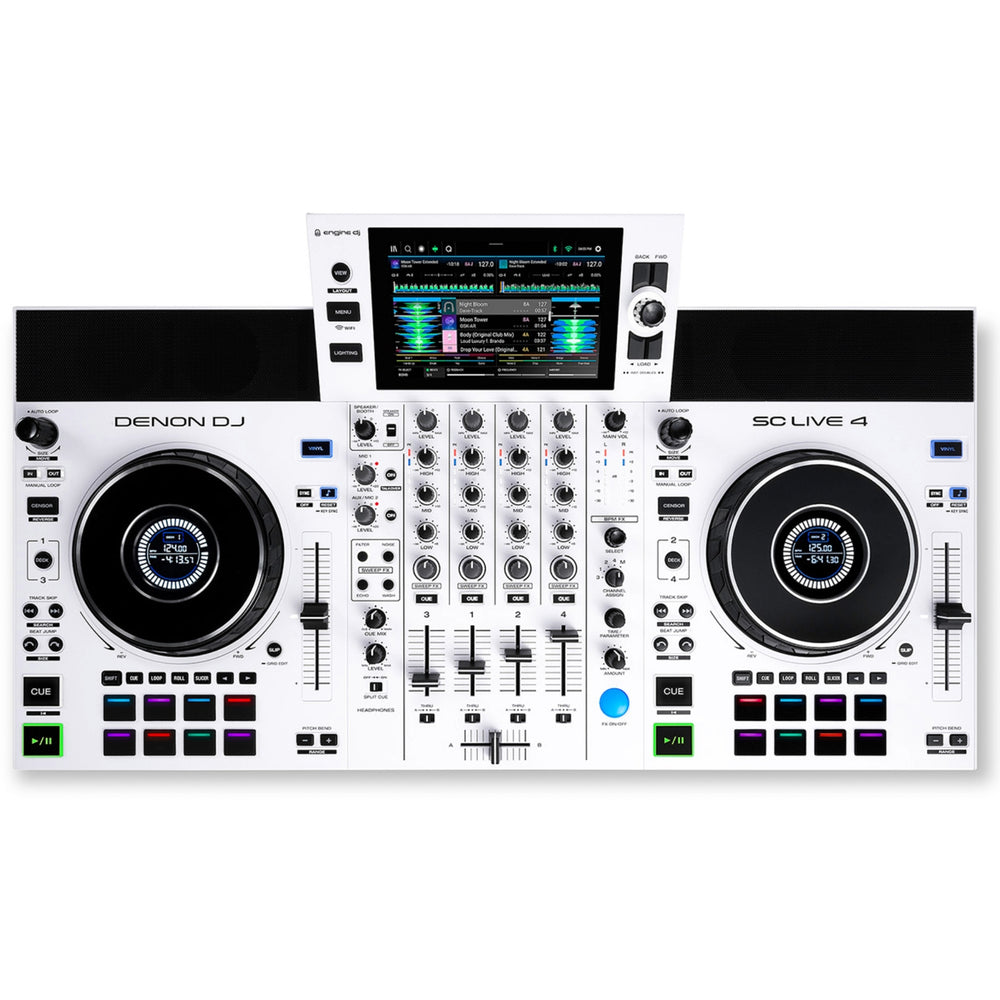Denon SC LIVE 4 Standalone DJ Controller - White