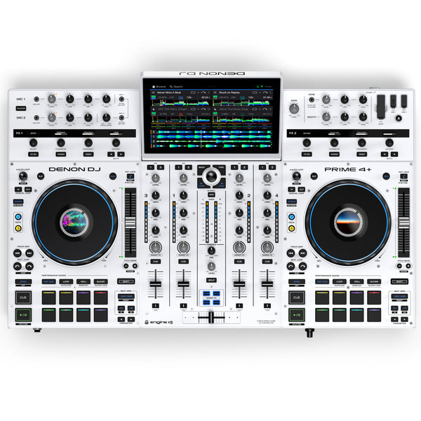 Denon SC LIVE 4 Standalone DJ Controller - White