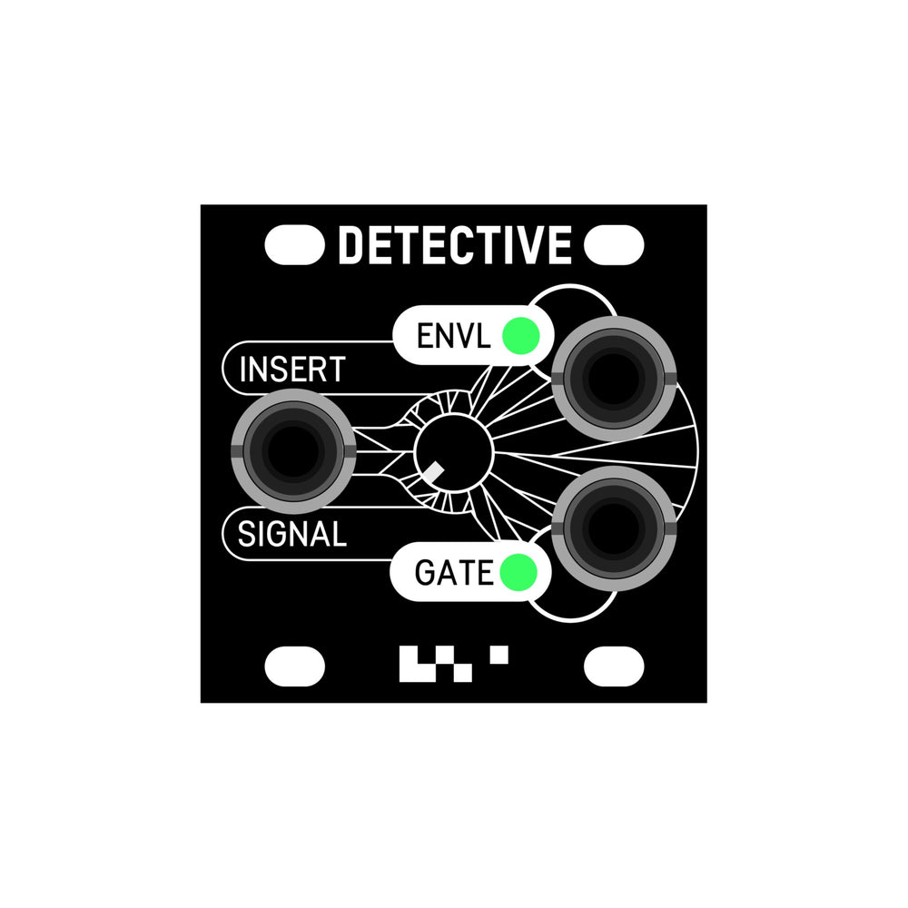 Koma Elektronik Detective 1U - Envelope Follower Module