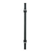 K&M 21360-Black 750mm Distance Rod w/Mandrel Ring Lock