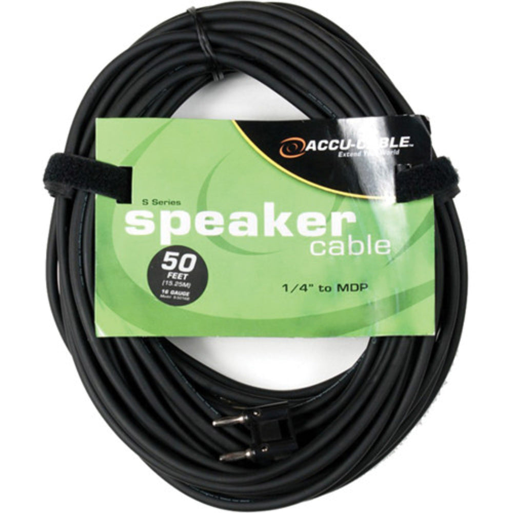 American DJ 50 Foot 16AWG Speaker Cable - Phone to MDP