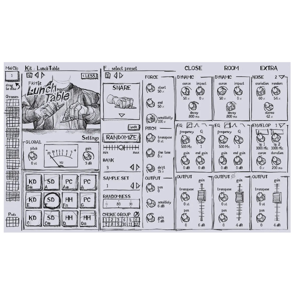 Beatsurfing LunchTable