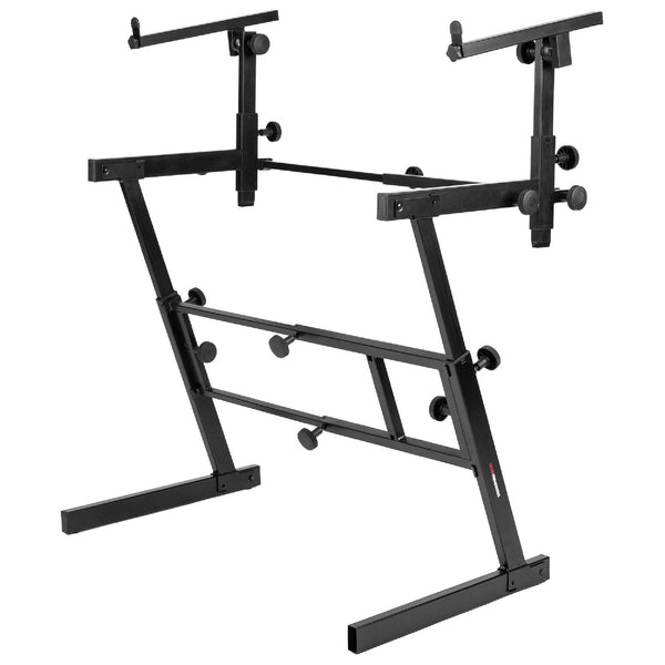 Gator GFW-KEY-Z2000 Z-Style Keyboard Stand With 2Nd Tier