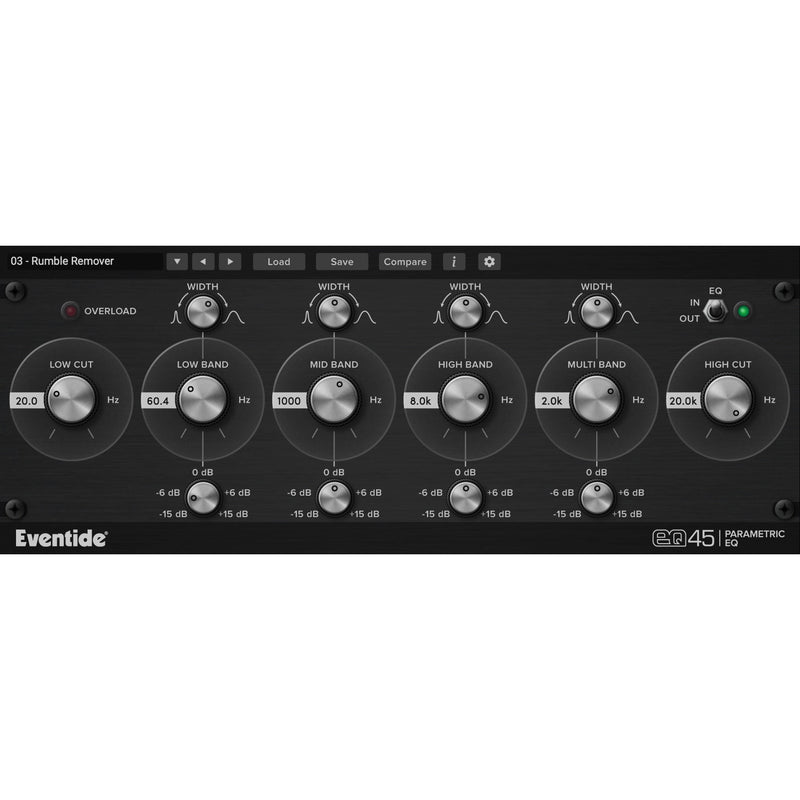 Eventide EQ45 Parametric EQ