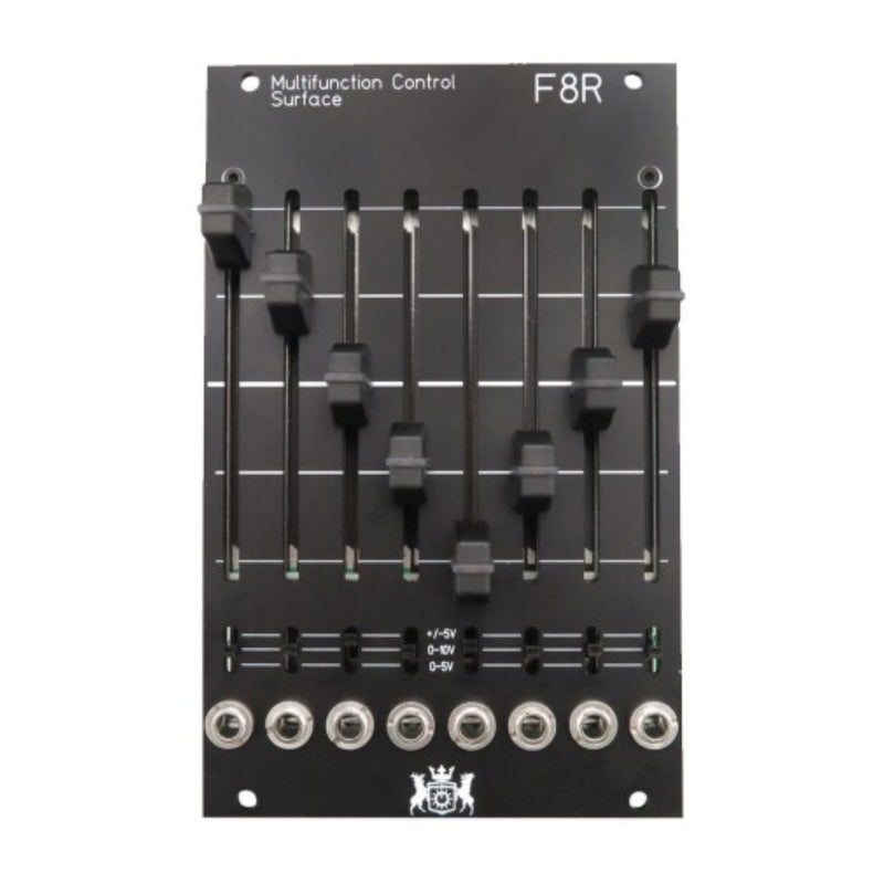 Michigan Synth Works F8R Fader Bank - Black