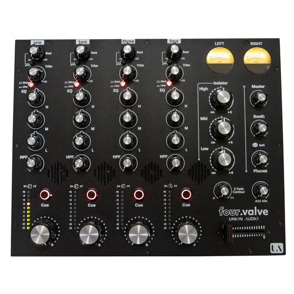 Union Audio four.valve - 4-channel Analog Rotary DJ Mixer