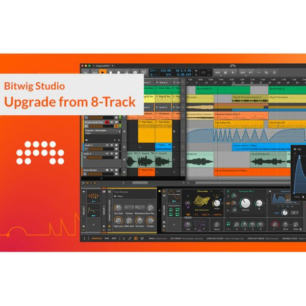 Bitwig Studio Essentials (Upgrade from 8 Track)