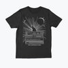 Cats On Synthesizers In Space -  Glow T-Shirt - Large