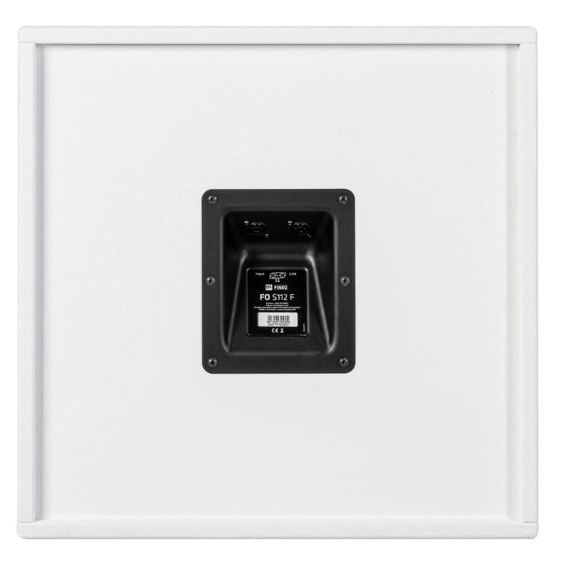 HK Audio FINEO FO S112 F WHT 12" Flyable Passive Installation Subwoofer, 1200W, 8 Ohms