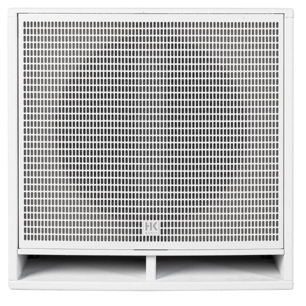 HK Audio FINEO FO S112 F WHT 12" Flyable Passive Installation Subwoofer, 1200W, 8 Ohms
