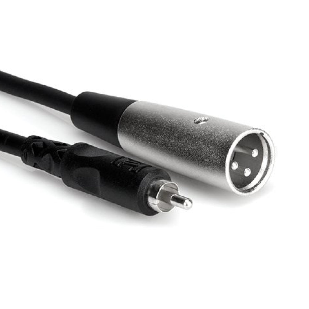 HOSA XRM-115 Unbalanced Interconnect, RCA to XLR3M 15ft