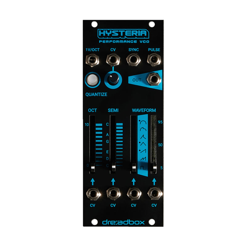 Dreadbox Hysteria Performance Oscillator  - Black Light