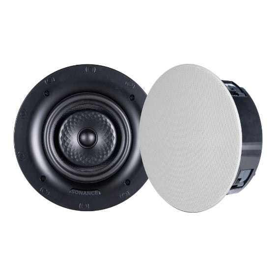 Sonance VX62R TL Round Thin-Line In-Ceiling Speaker 6in (Pair)