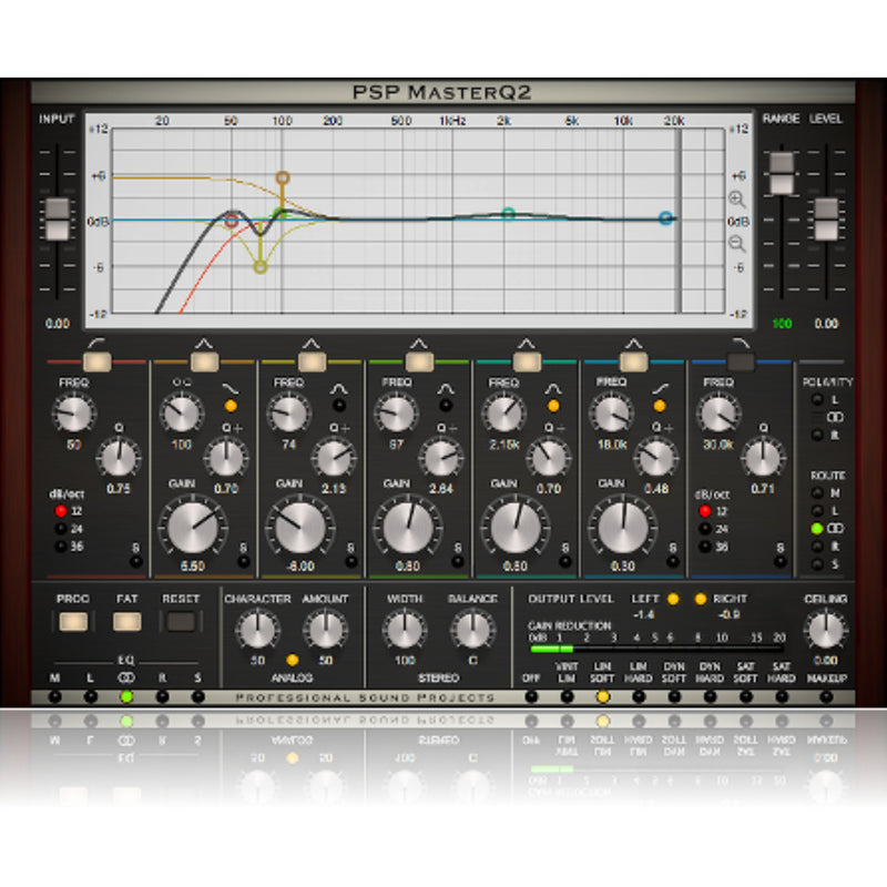 PSP MasterQ 2 - Precise, Surgical Eq For Mix & Mastering