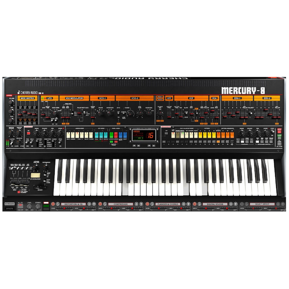 Cheery Audio Mercury-8 Synthesizer