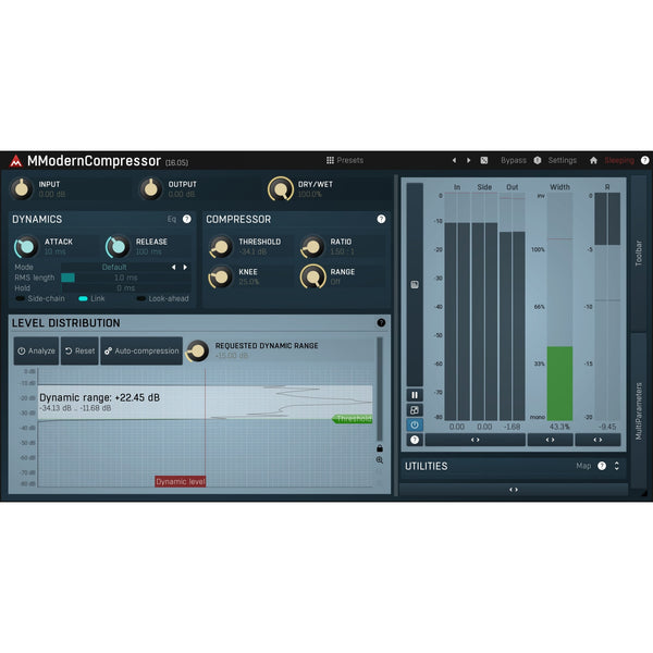Melda MModernCompressor : fonctionnalités exceptionnelles et facilité d'utilisation
