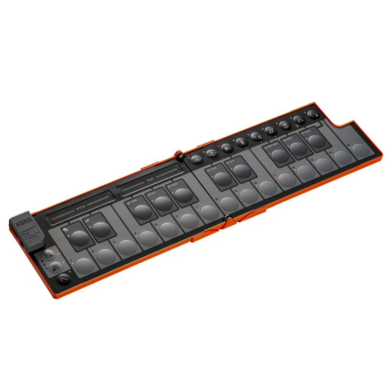 Korg nanoKEY Fold Foldable Pocket Size MIDI Keys - Orange