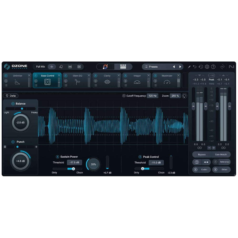 iZotope Ozone 12 Advanced - Upgrade from prev. Ozone Standard