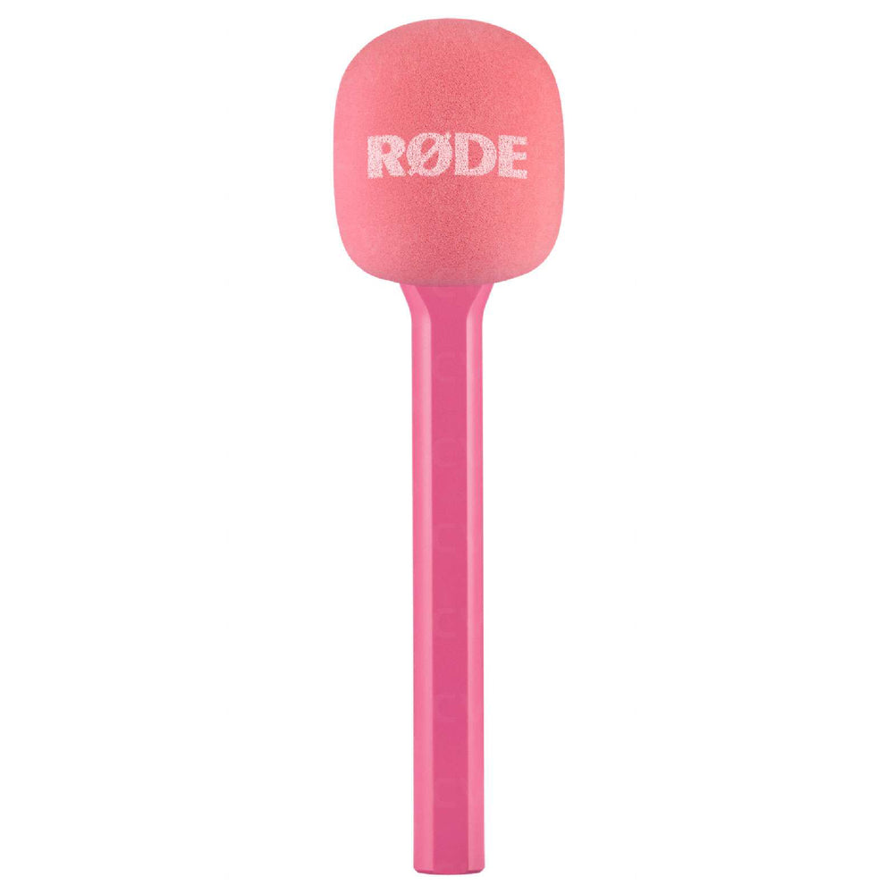 Rode Interview GO Handheld Mic Adapter for Wireless Clip-On Transmitter - Pink