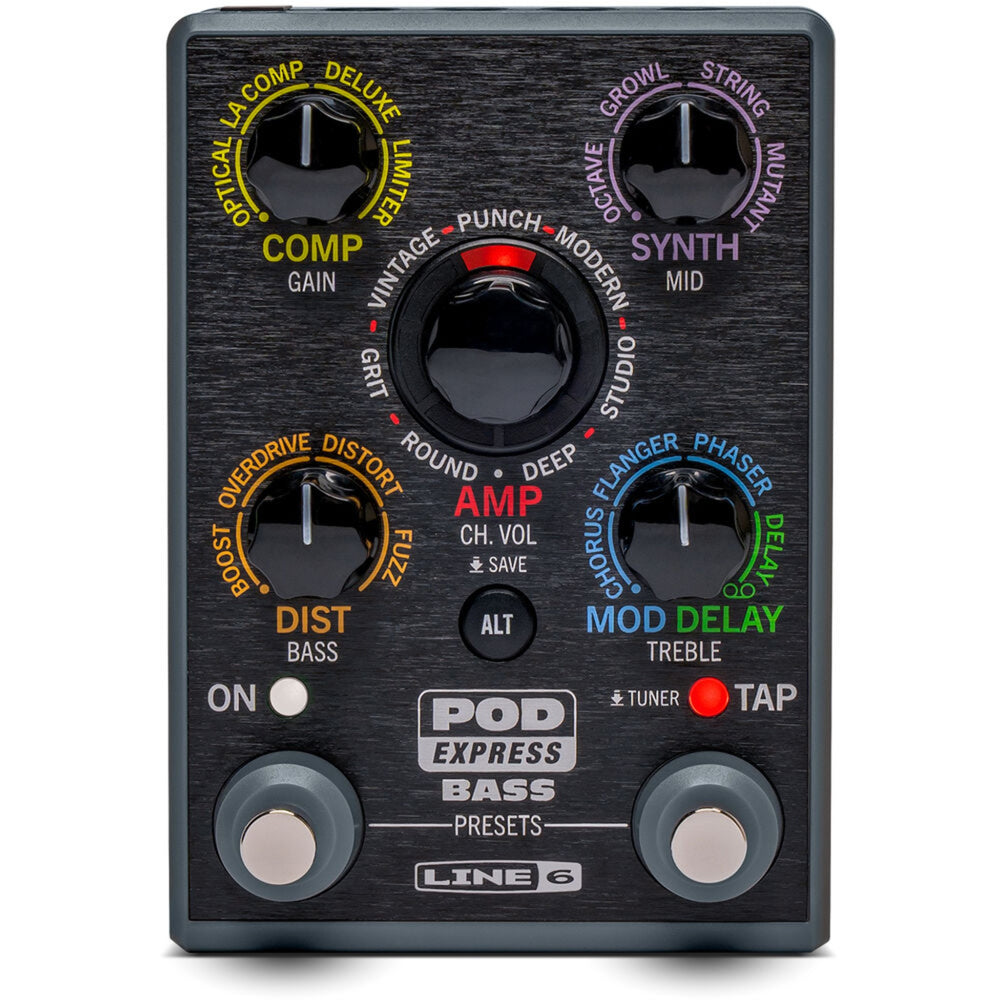 Line6 POD Express Bass Multi-FX/Amp Modeler Pedal