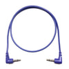 Tendrils Right Angled Eurorack Patch Cable 45Cm Indigo 6 Pac