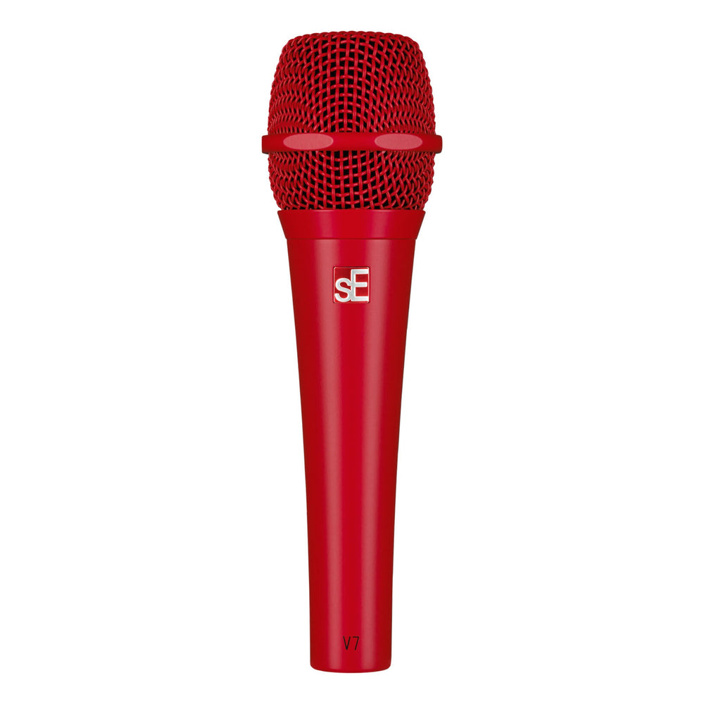 SE Electronics V7 Supercardioid Dynamic Microphone – Red