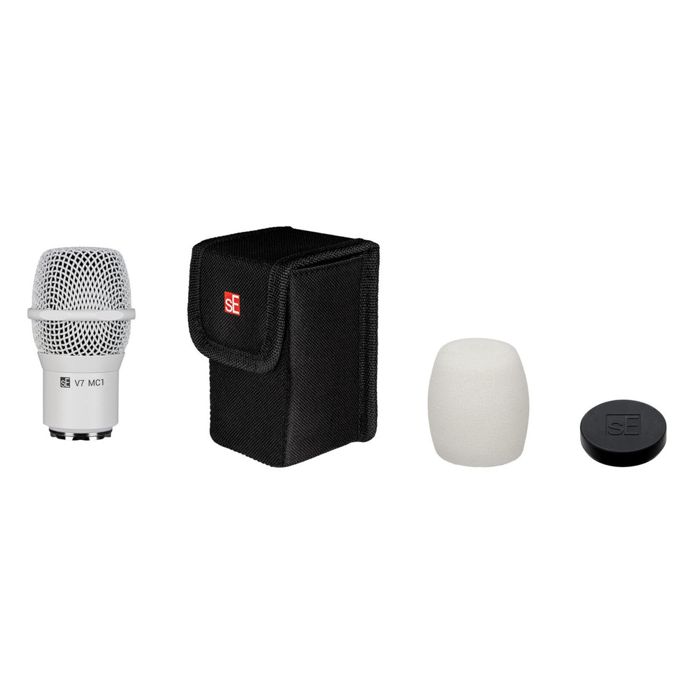 Capsule SE Electronics V7 MC1 pour Shure et pochette – Blanc
