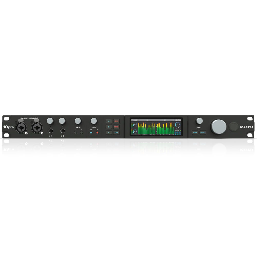 MOTU 10PRE 26 x 28 Thunderbolt/USB4 Audio Interface