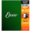 Elixir E-Bass Stainless NANOWEB L-Scale 045-135