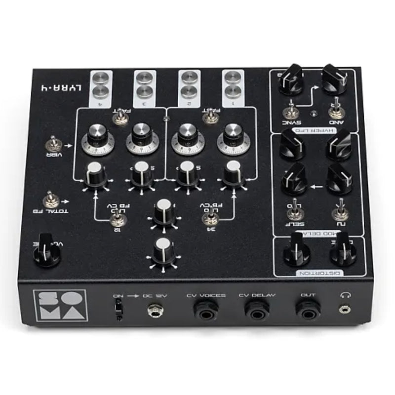 Soma Laboratory Lyra-4 Black - Drone Synthesizer