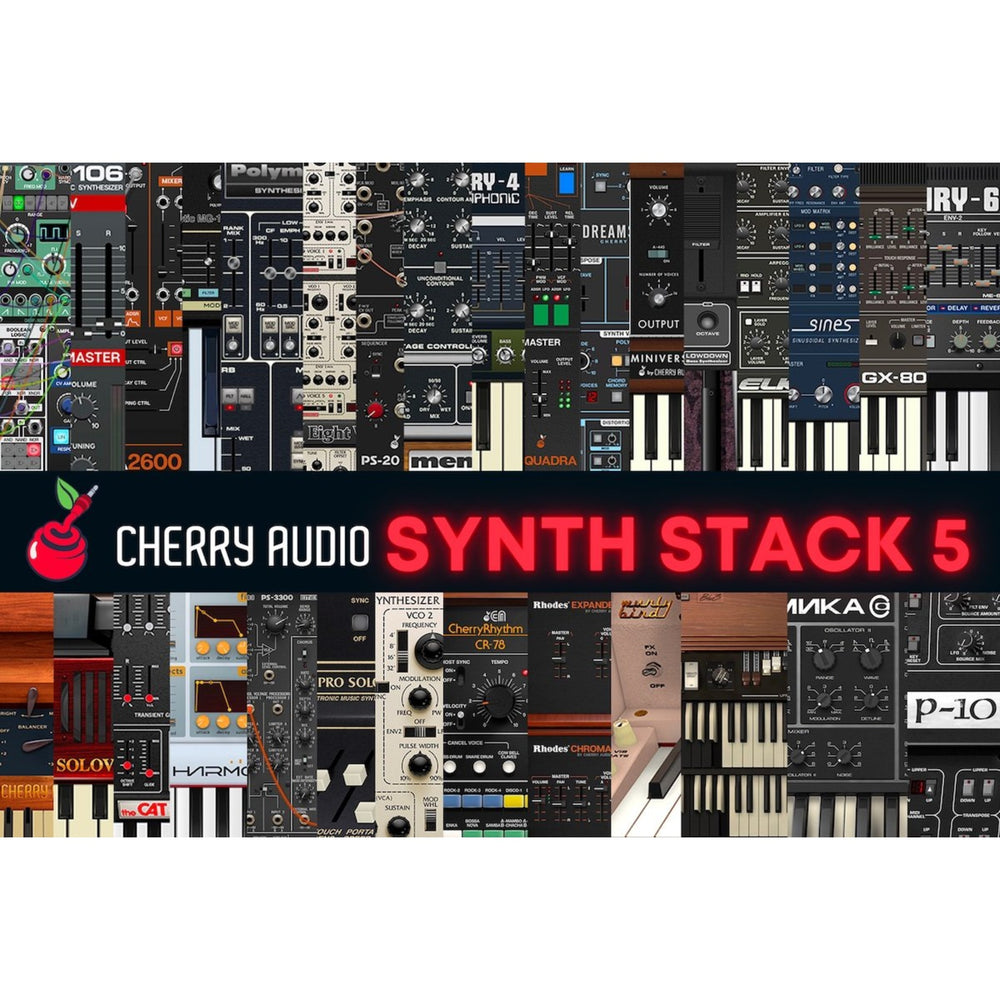 Cherry Audio  Cherry Audio Synth Stack 5