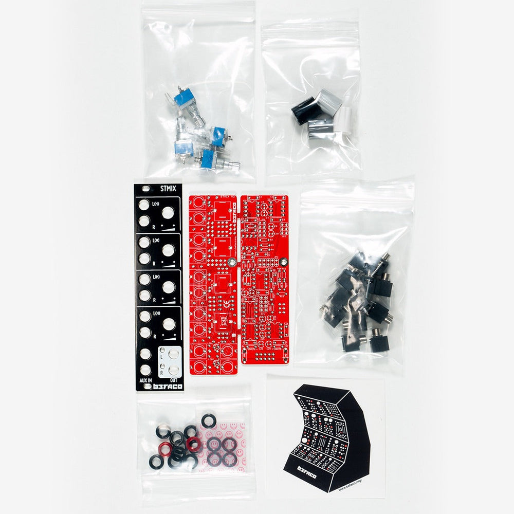 Befaco STMix Four-Channel Stereo Mixer Partial Kit