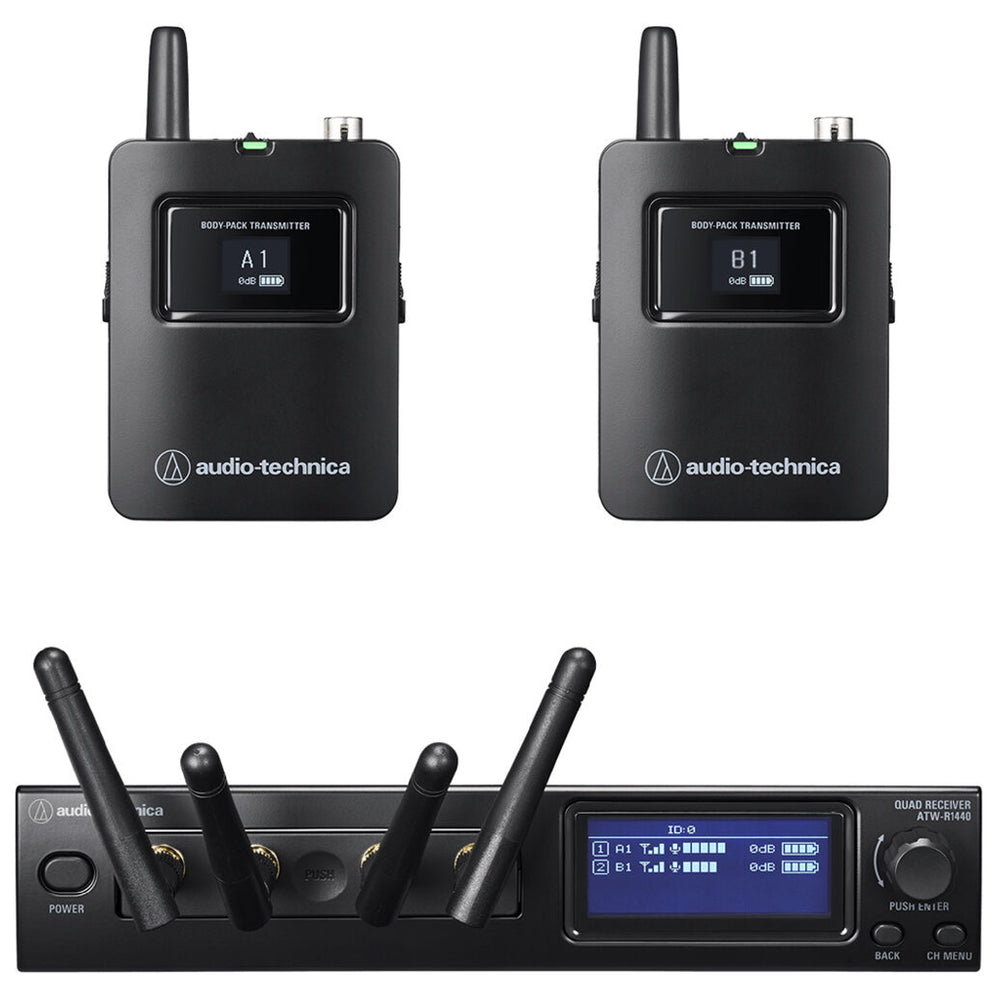 Audio Technica ATW-1421 System 20 Dual Bodypack System
