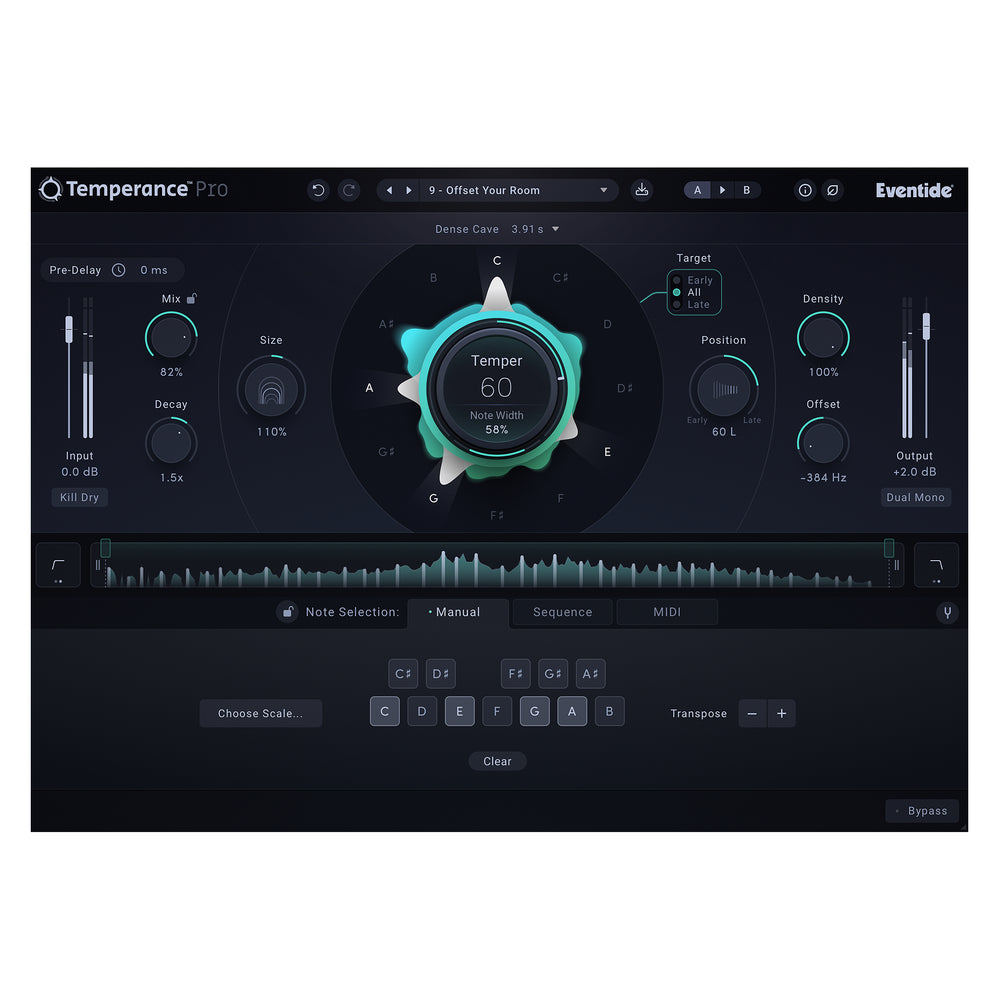 Eventide Temperance Pro, The World's Most Musical Reverb