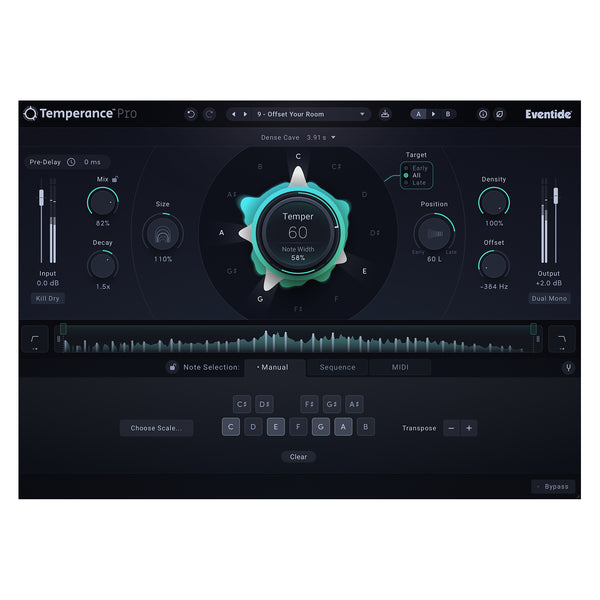 Eventide Temperance Pro, The World's Most Musical Reverb