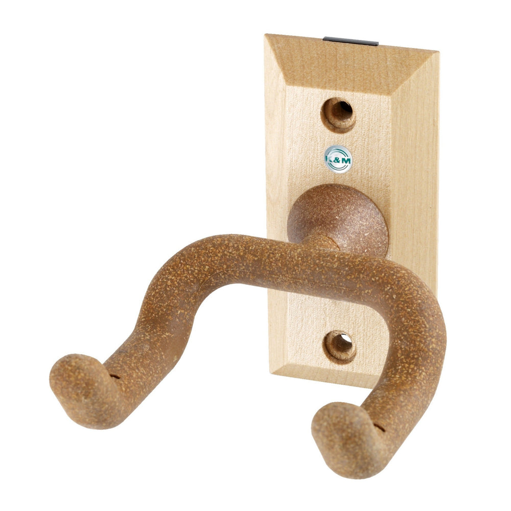 K&M 16220-CORK WALL MOUNT GUITAR HOOK