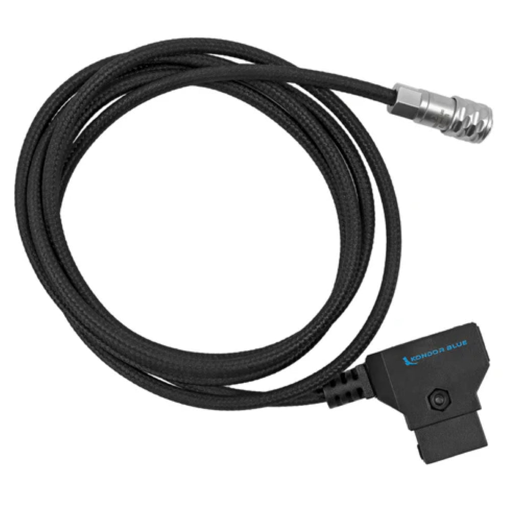 Kondor Blue Câble d'alimentation D-Tap vers Bmpcc 4K/6Kpro Noir