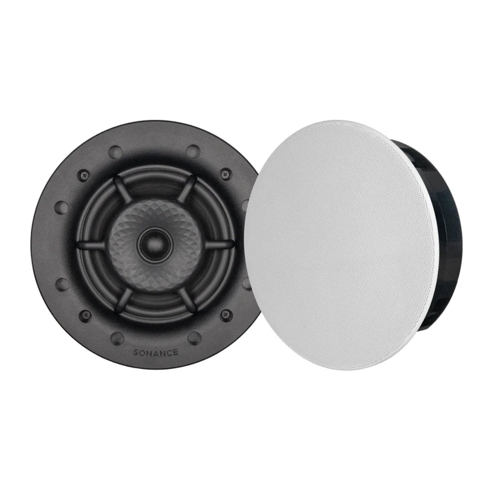 Sonance - VXXT6R Round In Ceiling Speaker (Pair) - White