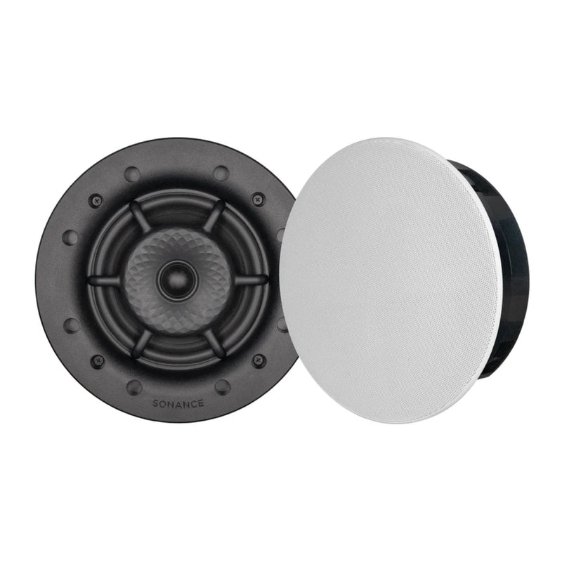 Sonance - VXXT6R Round In Ceiling Speaker (Pair) - White