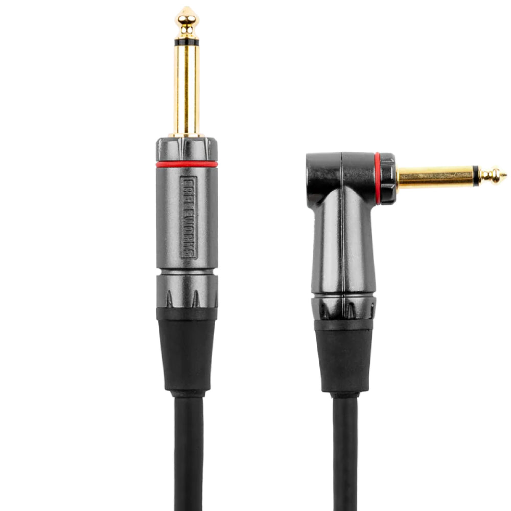 Gator GCWH-INS-03RA Strt To Ra Instrument Cable 3Ft